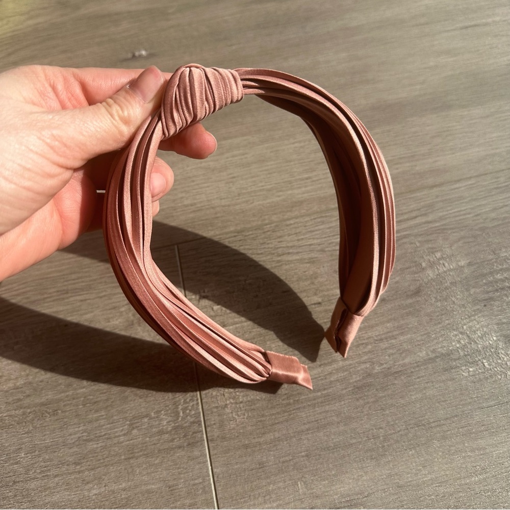 Mauve headband - Picture 2 of 3